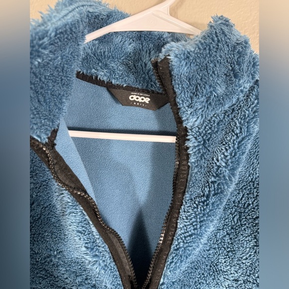 DOPE Blue Fleece Women's Sweater - Picture 10 of 13